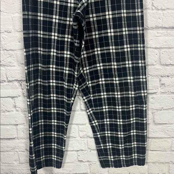 Boxercraft Men's Black and White Plaid Pajama Bottoms - Picture 5 of 8